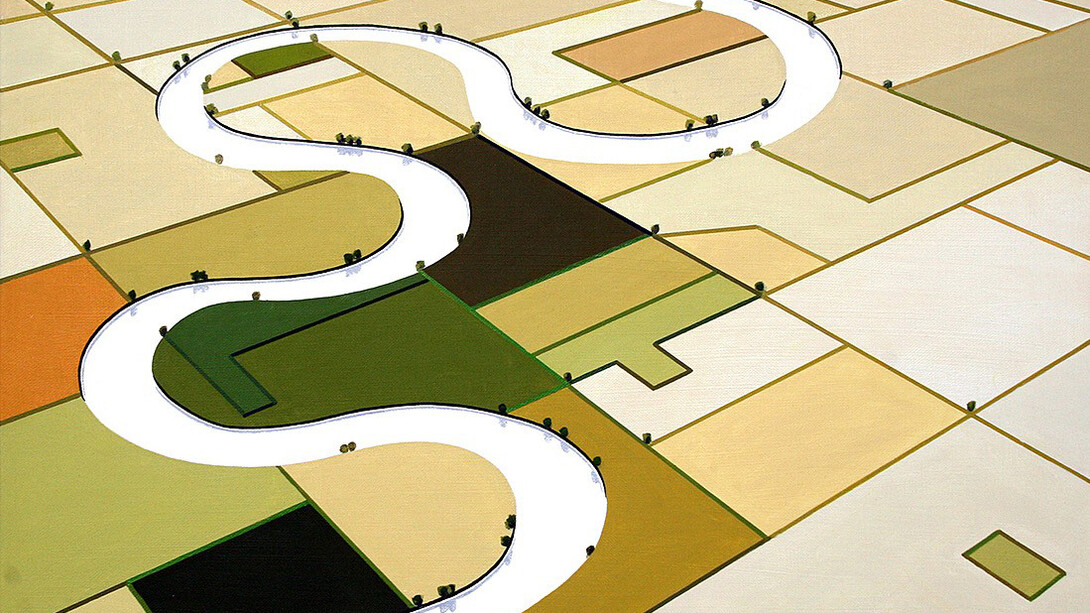 William Steiger, Switchback, 2008. Courtesy of Margaret Thatcher Projects Gallery