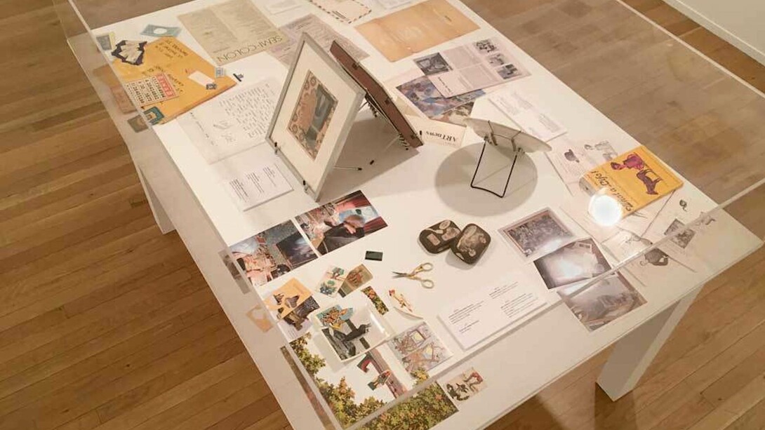 John Ashbery, Exhibition view. Courtesy of The Tibor de Nagy Gallery