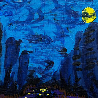 Benjamin King, Nocturne, 2024. Courtesy of Freight and Volume Gallery