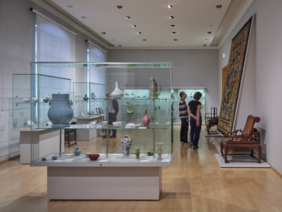 Inspiration China, Ausstellungsansicht. Mit freundlicher Genehmigung des Museums für Kunst und Gewerbe Hamburg