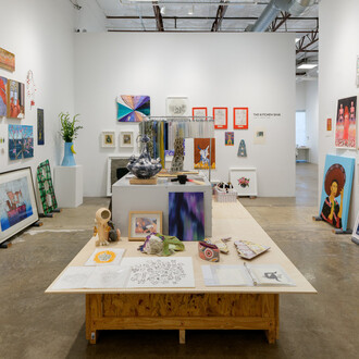 Various artists, The kitchen sink, exhibition view. Courtesy of Erin Cluley Gallery