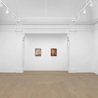 John Currin, Opening credits, exhibition view. Courtesy of Sadie Coles HQ