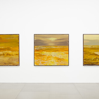 Enrique Martínez Celaya, The Mariner's Meadow, 2019, Installation view, Courtesy the artist and BlainSouthern, Photo Peter Mallet