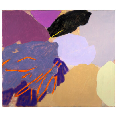 Rebekah Callaghan, Melody First, oil on canvas, 51x60 inches. Courtesy of Maybaum Gallery