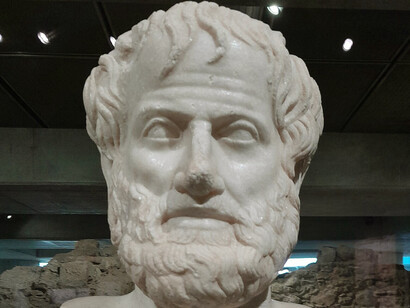 Bust of Aristotle, Acropolis Museum, Athens, Greece