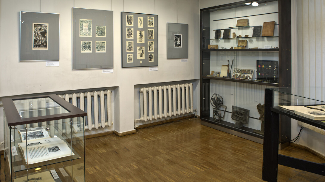 The exposition of V. K. Jonynas Gallery, exhibition view. Courtesy of M. K. Čiurlionis National Museum of Art