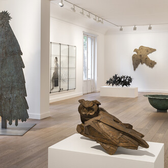 Kiki Smith, Flight, exhibition view. Courtesy of Galerie Lelong