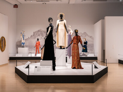Greatest fits (vol. 1). The art of archiving fashion, exhibition view. Courtesy of Phoenix Art Museum