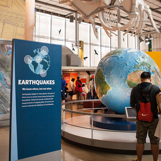 Earthquake. Courtesy of California Academy of Sciences