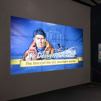 US Merchant Marine Gallery. Courtesy of The National WWII Museum