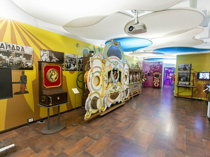 una delle sale del museo della giostra