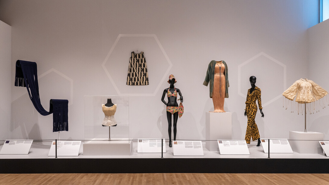 Greatest fits (vol. 1). The art of archiving fashion, exhibition view. Courtesy of Phoenix Art Museum