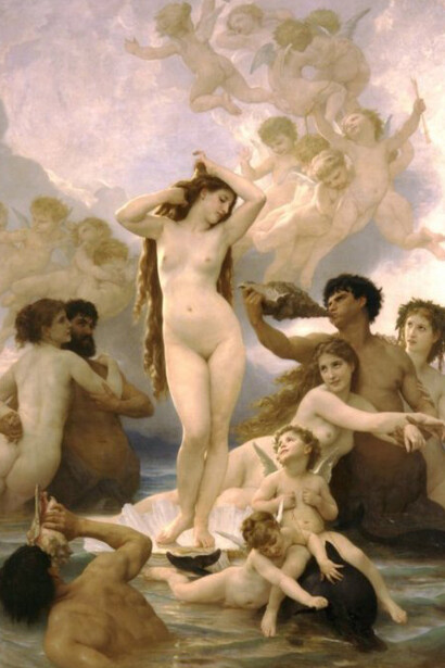 William Adolphe Bouguereau, La nascita di Venere