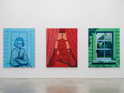 Koak, Lake margrethe, vue de l'exposition. Avec l'aimable autorisation de la Galerie Perrotin