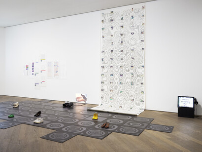Various artists, Radical software. Women, art and computing 1960-1991, exhibition view. Courtesy of Mudam Luxembourg