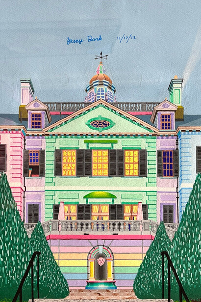 Jessica Park, The mount (detail), 2012. Courtesy of Kishka Gallery