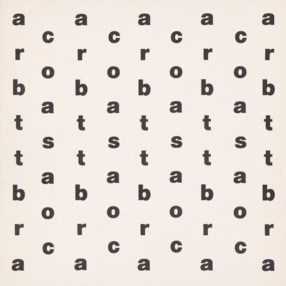 Concrete Poetry. Courtesy of J. Paul Getty