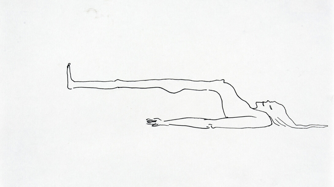 Sofía Bohtlingk, painting on display. Courtesy of the Museum of Modern Art of Buenos Aires