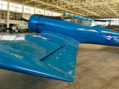 North American T-6 Texan. Courtesy of Pearl Harbor Aviation Museum