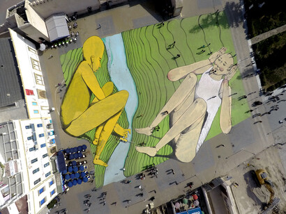 Essaouira Mural by Giacomo Bufarini RUN