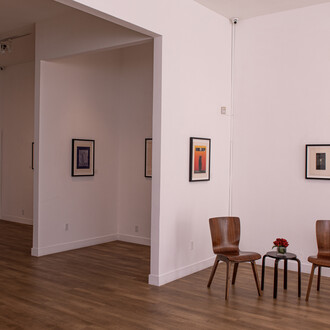 Nahid Hagigat, A female gaze, a mini retrospective, exhibition view. Courtesy of Advocartsy