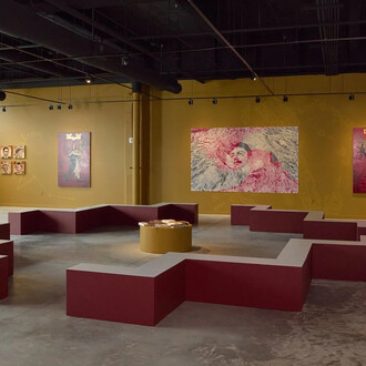 Layqa Nuna Yawar, La voz del anonimato (The voice of anonymity), exhibition view. Courtesy of Project for Empty Space