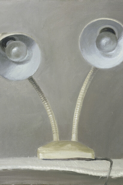 Vija Celmins, Lamp #1, 1964. Mit freundlicher Genehmigung der Fondation Beyeler