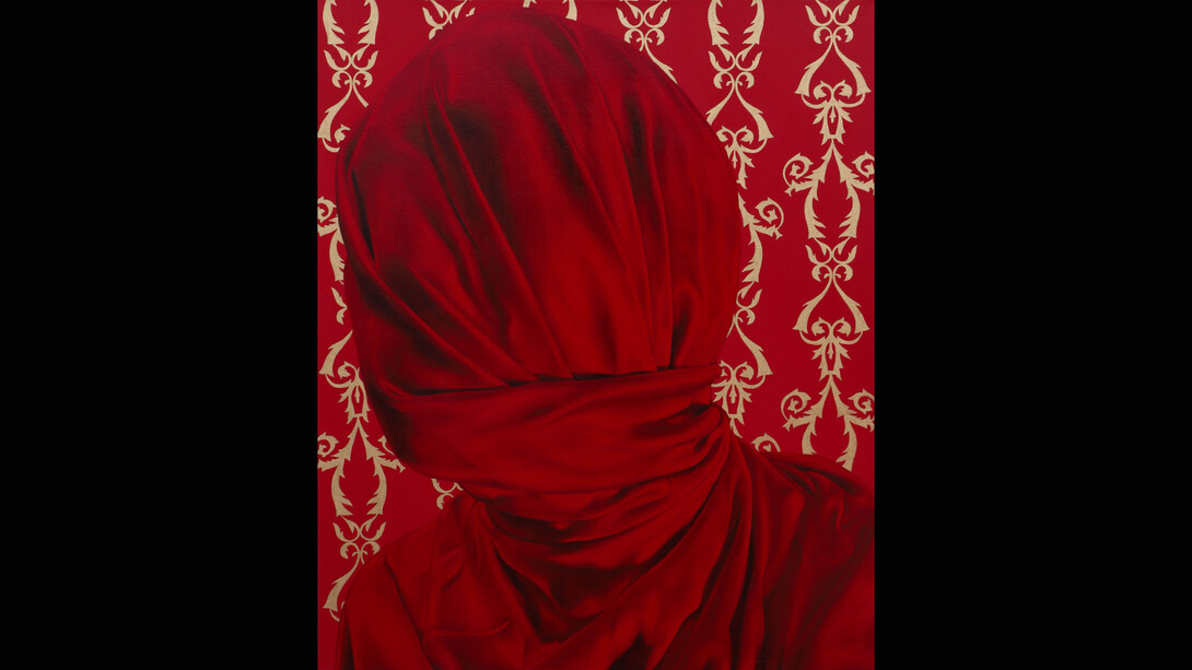 Alayna Coverly, For You, 2018. Oil on canvas, 24 x 20 in (60.96 x 50.8 cm). Courtesy of VillageOneArt