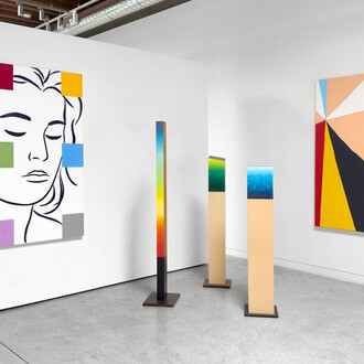 Various artists, Field notes, exhibition view. Courtesy of Modernism Inc.