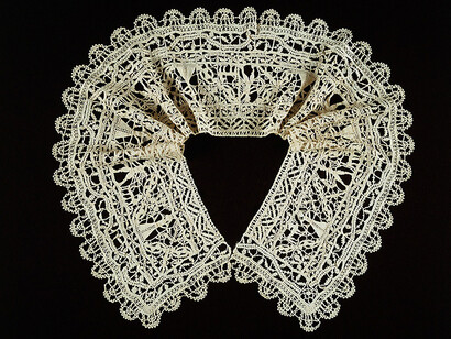 Italy, Collar (Made from Border), 1575/1625