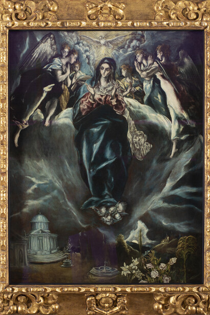 El Greco and Manuel Theotokópoulos, The Immaculate Conception, ca. 1608-1614. Courtesy of Museo Thyssen-Bornemisza
