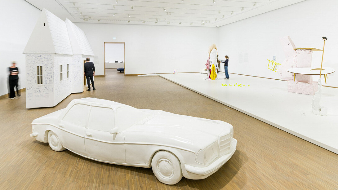 Erwin Wurm, A 70th-birthday retrospective, exhibition view. Courtesy of Albertina Museum