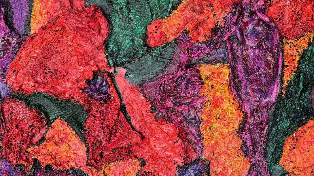 Zoe Brown-Weissmann, Eat your fruits and vegetables. Courtesy of Viridian Artists Gallery