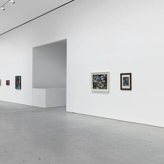 Carol Rama, I see you you see me, exhibition view. Courtesy of Hauser & Wirth Gallery