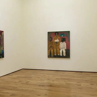 Salah Elmur, The land of the sun, exhibition view. Courtesy of Mariane Ibrahim Gallery