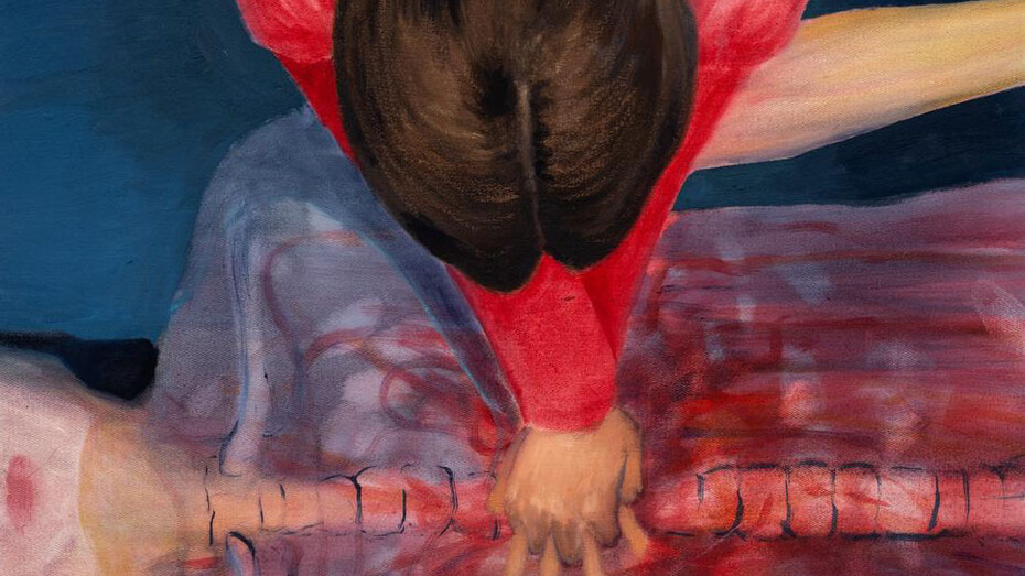 Calliope Pavlides, CPR, 2024. Courtesy of Harkawik Gallery
