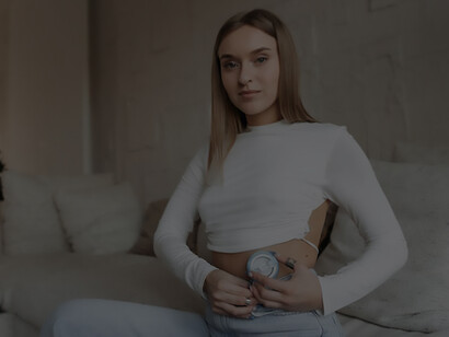 A woman relying on an insulin pump for diabetes care and maintenance