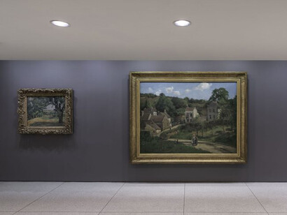 Thannhauser Collection, exhibition view. Courtesy of Guggenheim Museum