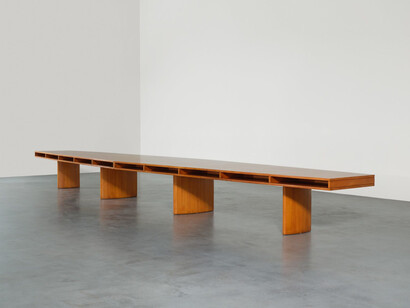 Charlotte Perriand, Conference table, 1947. Courtesy of Carpenters Workshop Gallery