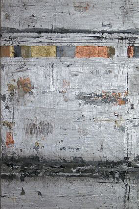 Takefumi Hori, Silver 5, 60 x 90 cm