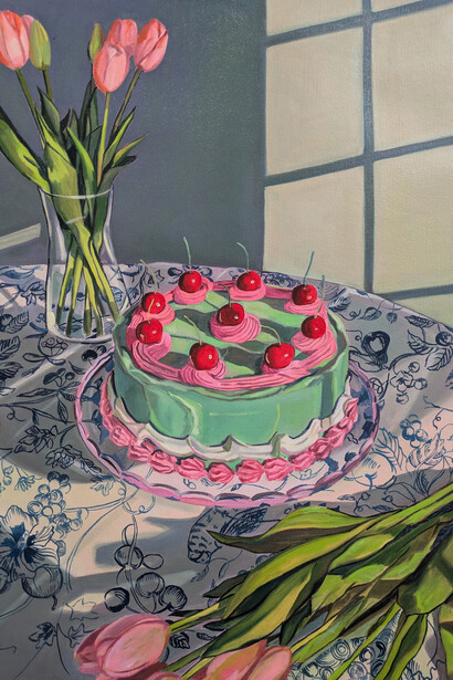 Deb Koo, Cake for the holidays, 2024. Courtesy of Tube Culture Hall