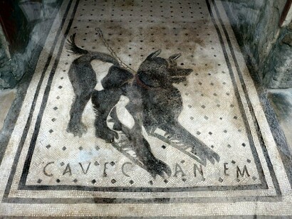 Cave canem (attenzione al cane), Pompei