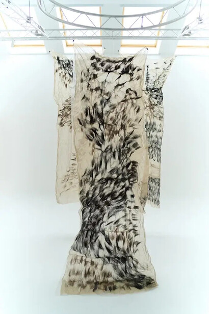 Olga Tarasova, The other side, exhibition view. Courtesy of Erarta