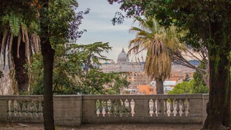 Pincio di Roma, il parco pubblico sul colle omonimo sovrastante piazza del Popolo, Italia