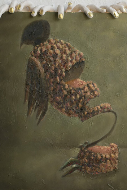 Damien Flood, Gift, 2025. Courtesy of Green On Red Gallery