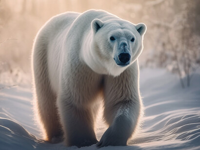 The largest land carnivores, polar bear are suffering heavily from habitat destruction
