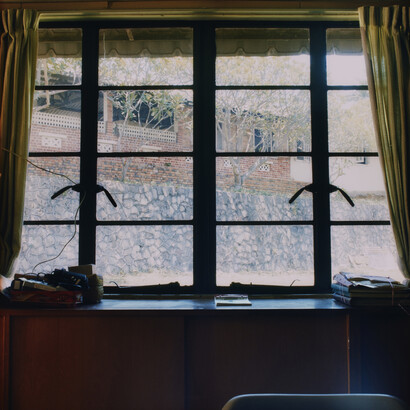 Simryn Gill, Interior, shelter series, 2024. Courtesy of Richard Saltoun Gallery