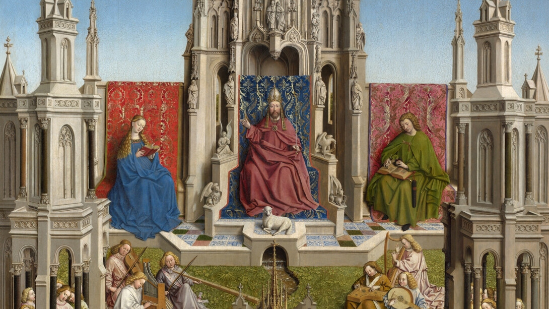 Workshop of Eyck, Jan van, The fountain of grace, 1440 - 1450. Courtesy of Museo Nacional del Prado