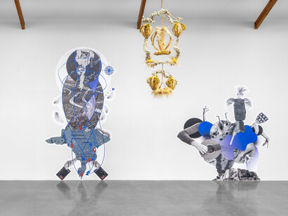 Haegue Yang, Arcane abstractions, exhibition view. Courtesy of kurimanzutto