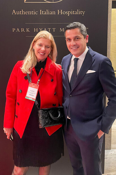 Elisabetta Dotto's impactful presence at DUCO travel summit 2024: unveiling hospitality and design trends, Italy